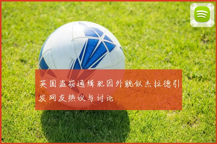 英国盗窃通缉犯因外貌似杰拉德引发网友热议与讨论